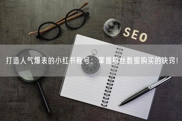 打造人气爆表的小红书账号：掌握粉丝数据购买的诀窍！