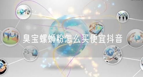 臭宝螺蛳粉怎么买便宜抖音