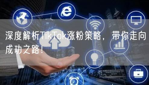 深度解析TikTok涨粉策略，带你走向成功之路！