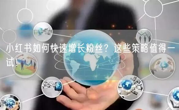 小红书如何快速增长粉丝？这些策略值得一试！