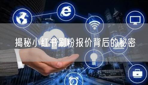揭秘小红书刷粉报价背后的秘密