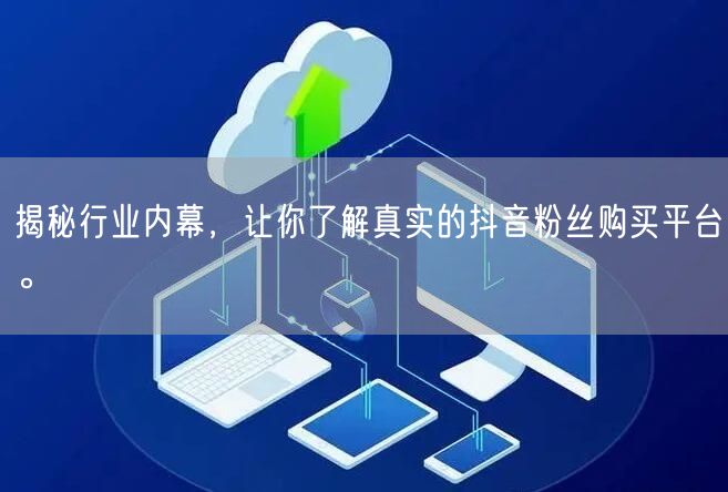 揭秘行业内幕，让你了解真实的抖音粉丝购买平台。