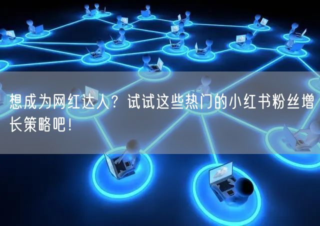 想成为网红达人？试试这些热门的小红书粉丝增长策略吧！