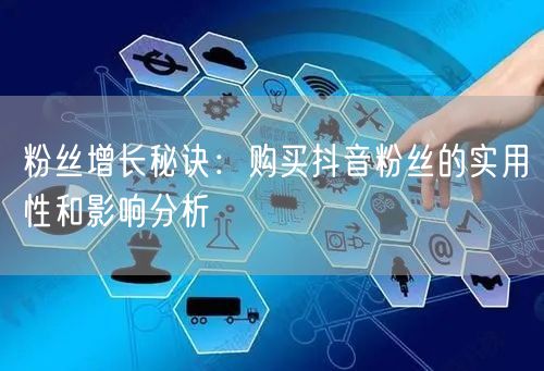 粉丝增长秘诀:购买抖音粉丝的实用性和影响分析
