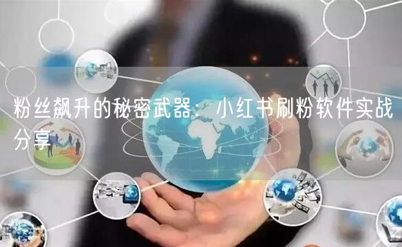 粉丝飙升的秘密武器：小红书刷粉软件实战分享