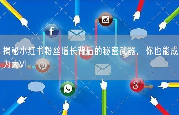 揭秘小红书粉丝增长背后的秘密武器，你也能成为大V!