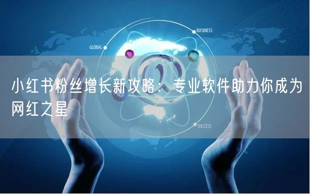 小红书粉丝增长新攻略：专业软件助力你成为网红之星