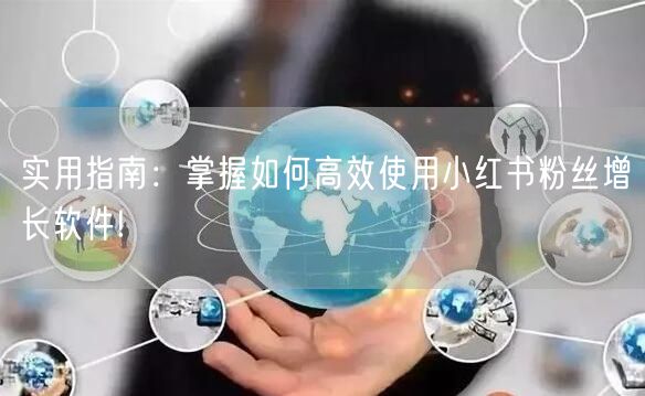 实用指南：掌握如何高效使用小红书粉丝增长软件!