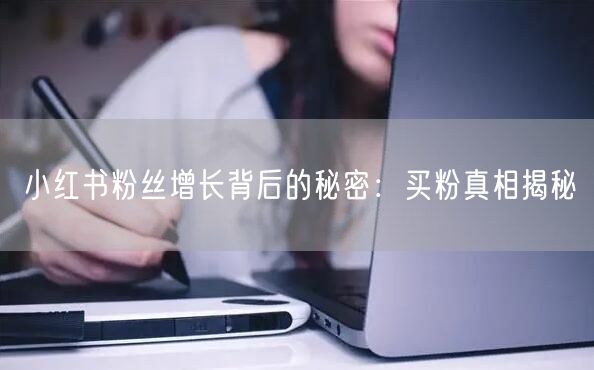 小红书粉丝增长背后的秘密：买粉真相揭秘