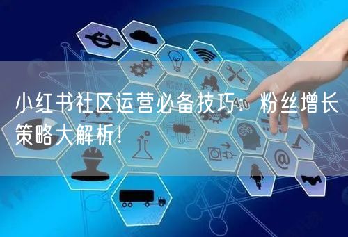 小红书社区运营必备技巧：粉丝增长策略大解析！