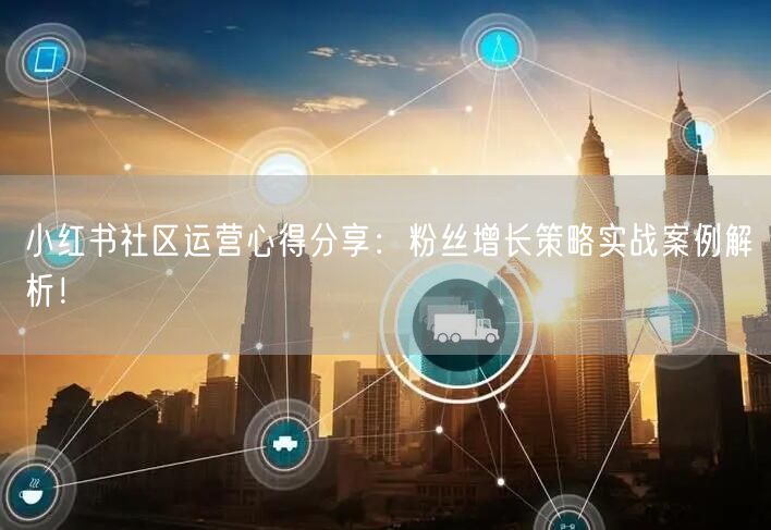 小红书社区运营心得分享：粉丝增长策略实战案例解析！