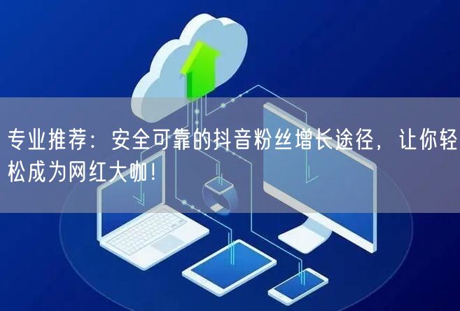 专业推荐：安全可靠的抖音粉丝增长途径，让你轻松成为网红大咖！