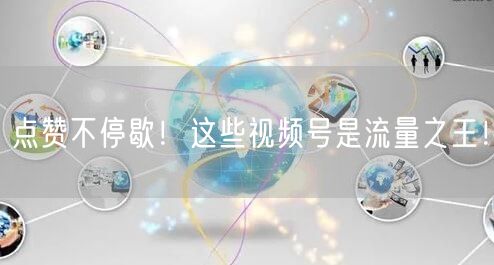 点赞不停歇!这些视频号是流量之王!