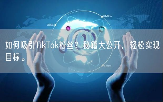 如何吸引TikTok粉丝？秘籍大公开，轻松实现目标。