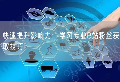 快速提升影响力：学习专业B站粉丝获取技巧！
