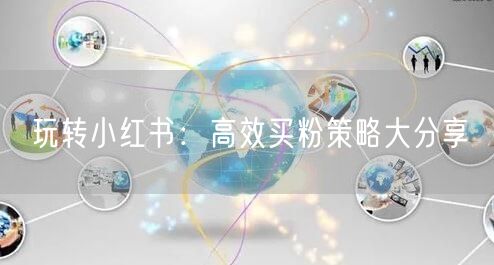 玩转小红书：高效买粉策略大分享